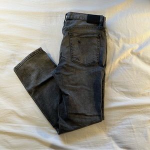Gap Distressed Grey/Black Jeans